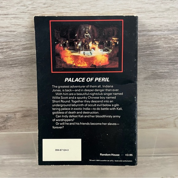 1984 Indiana Jones and the Temple of Doom a 96 Page Illustrated Paperback Book - Picture 2 of 7